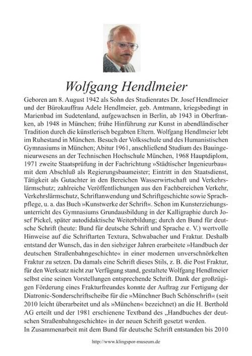 Wolfgang Hendlmeier