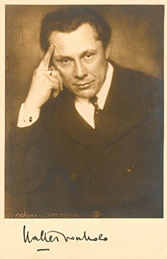 Walter Reichsritter von Molo am 2023-10-27