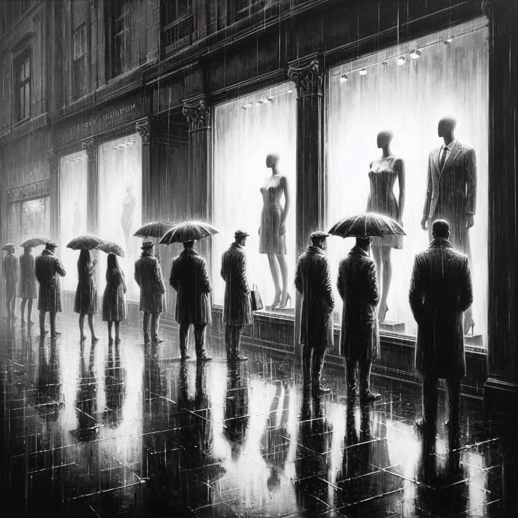 Menschen und Modelle