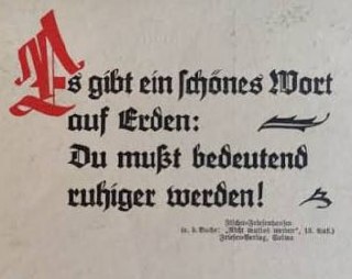 Es gibt ein schönes Wort auf Erden