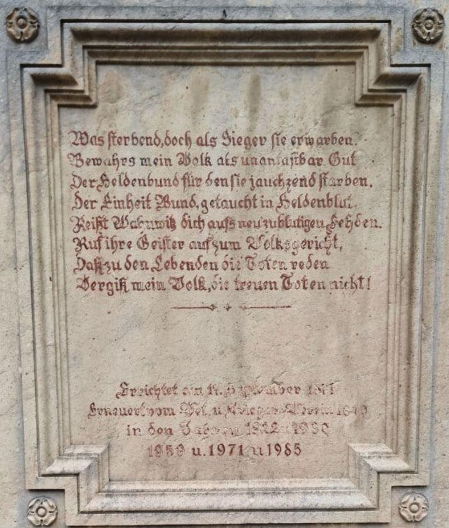 Gedenkt unserer Toten
