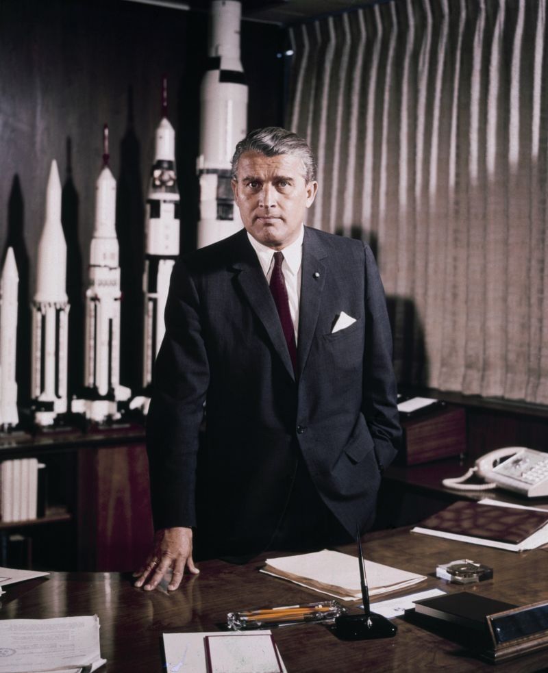 Wernher von Braun am 2022-03-23