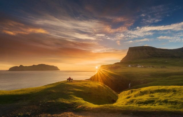 Gásadalur, Faroe Islands.