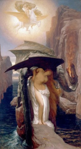Perseus and Andromeda (1891). Frederic Leighton (English, 1830-1896).