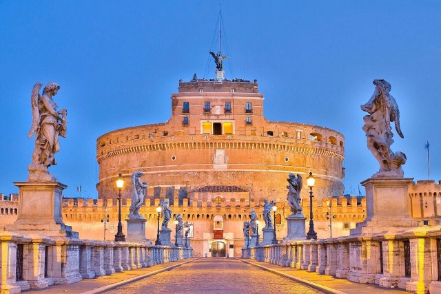 Mausoleum of Hadrian, Rome, Italy.