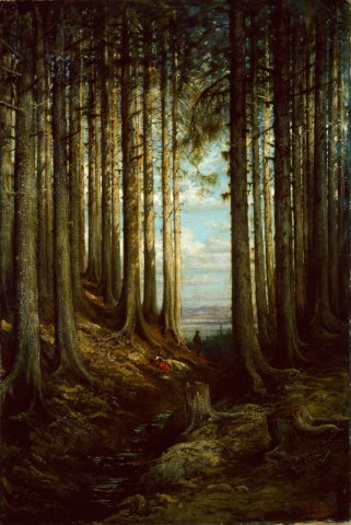 Alpine Scene, 1865. Gustave Dore (French, 1832-1883).