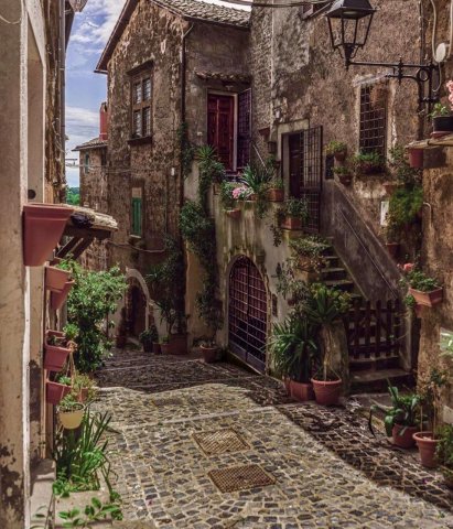 Capranica, Lazio, Italy.