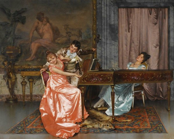 Vittorio Reggianini (Italian, 1858-1939).