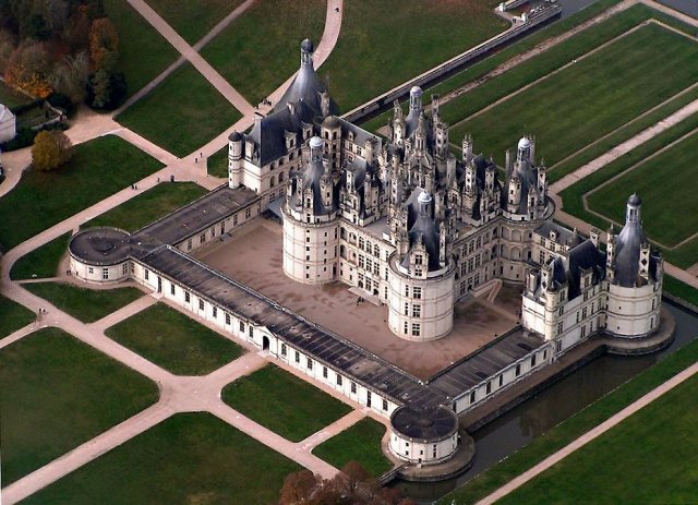 Château de Chambord. Constructed from 1519-1547.
