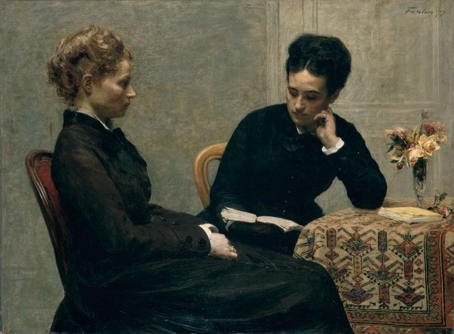 La Lecture (1877). Henri Fantin-Latour (French, 1836-1904).