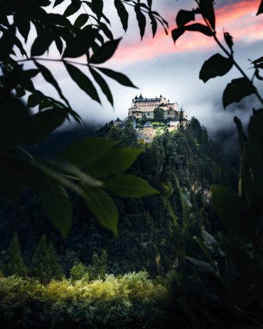 Hohenwerfen Castle, Austria.