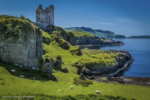 Gylen Castle, Argyll and Bute, Scotland. Built in 1582 by Clan MacDougall.