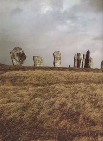 The Callanish Stones. Isle of Lewis, Western Isles of Scotland.