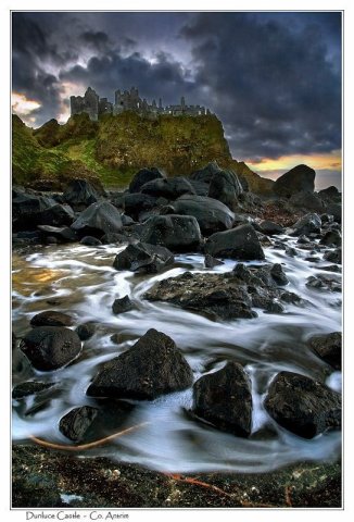 Dunluce Castle, Ireland.