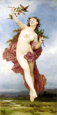 Day (1884). William-Adolphe Bouguereau (French, 1825-1905).