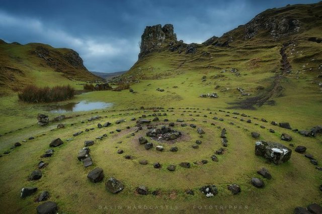 The Fairy Glen - Isle of Skye, off the coast of Scotland