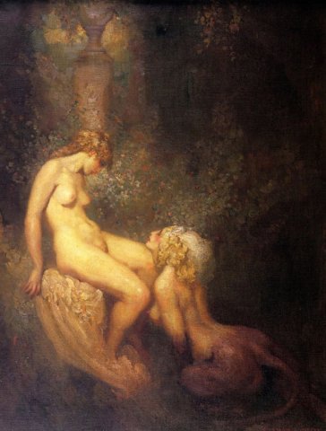 The Sphinx (1920). Norman Lindsay (Australian,1879-1969).