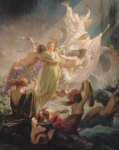 **__The Undines or The Voice of the Torrent__**
Ernest Augustin Gendron