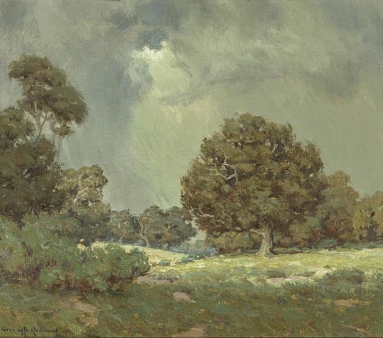 Granville Redmond (American, 1871-1935).