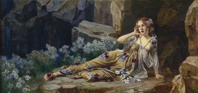 Echo (c. 1900). Talbot Hughes (English, 1869-1942).