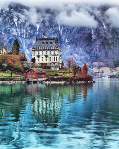 Iseltwald, Switzerland.