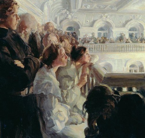 Music (1903). Antonina Rzhevskaya (Russian, 1861-1934).