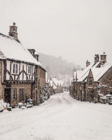 Castle Combe, England.