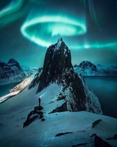 The Aurora over Norway.