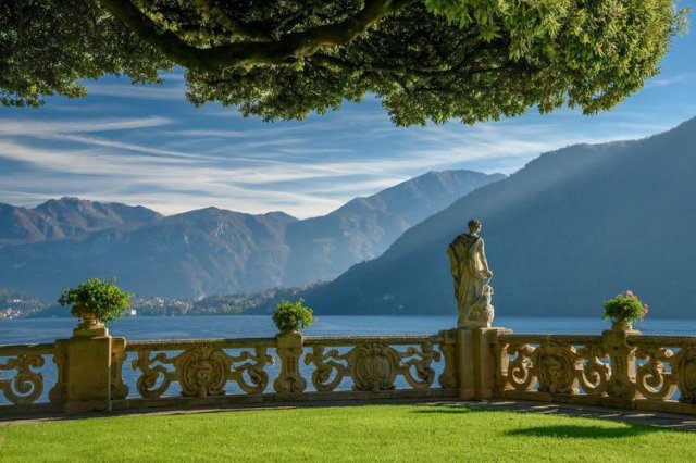 An Estate on Lake Como, Italy.