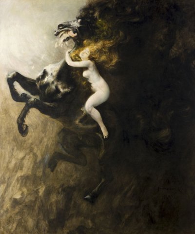 Frenzy of Exultations (Szał uniesień) (1894). Władysław Podkowiński (Polish, 1866-1895),