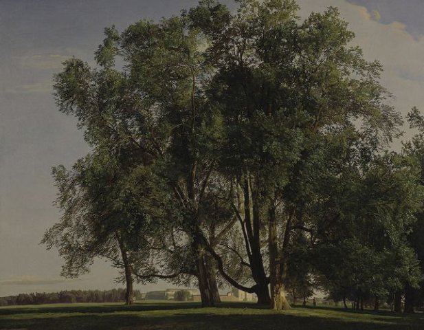 Prater Landscape (1830). Ferdinand Georg Waldmüller (Austrian, 1793-1865).