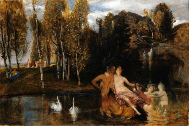The Elysian Fields (or 'The Realms of the Blessed'), 1877. Arnold Böcklin (Swiss, 1827–1901).