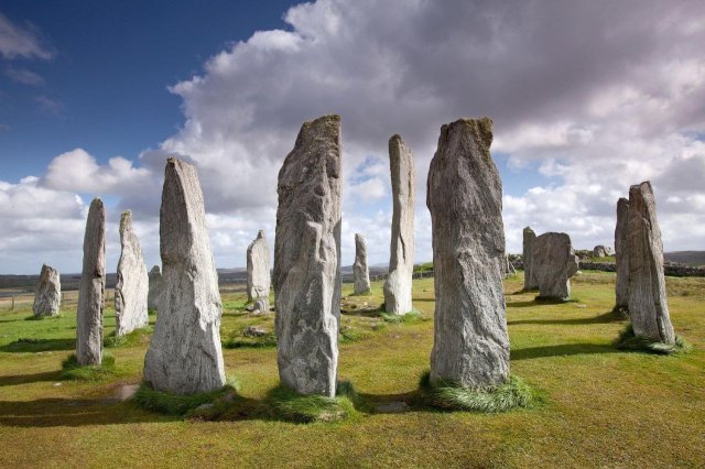 Callanish Standing Stones On The Isle Of Lewis.