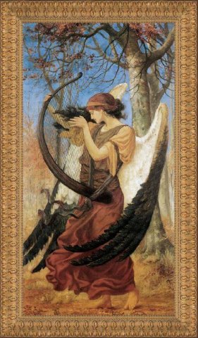 __Titania’s Awakening, __1896
**Charles Sims**