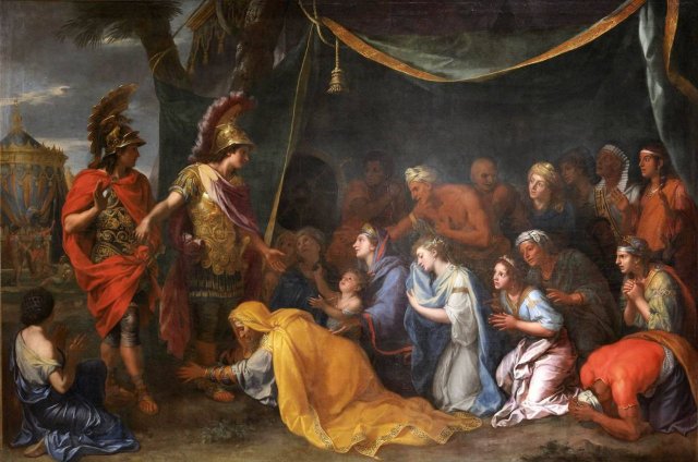 The Queen of Persia at the Feet of Alexander (c. 1660). Charles Le Brun (French, 1619-1690).