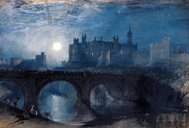 Alnwick Castle (1829). Joseph Mallord William Turner (English, 1775-1851).
