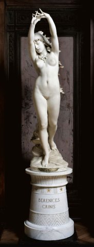 Berenice’s Tresses (1878). Ambrogio Borghi (Italian, 1848-1887).
