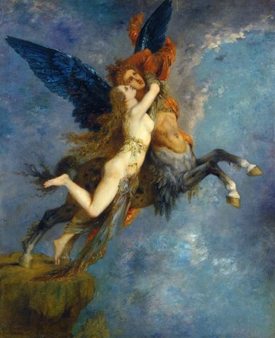 The Chimera, 1867. Gustave Moreau (French, 1826-1898).