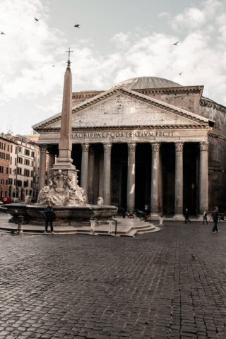 The Pantheon, Rome, Italy.