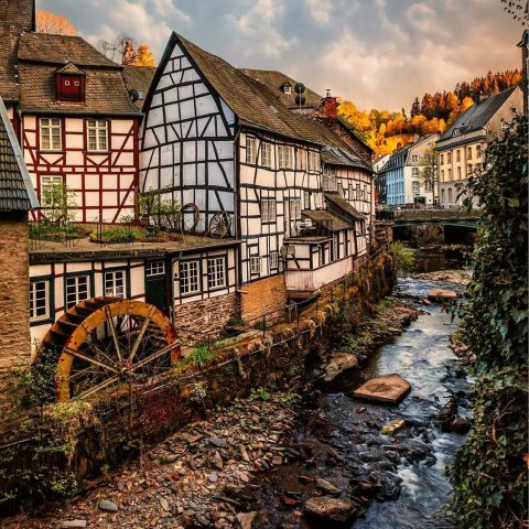 Monschau, Germany.