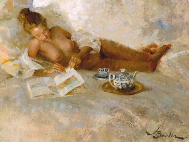 Woman Reading. Joseph Bowler (American, 1928-2016).