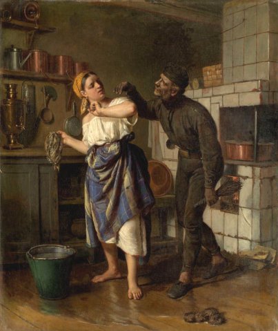 Chimney Sweep (c. 1875). Firs Zhuravlev (Russian, 1836-1901).