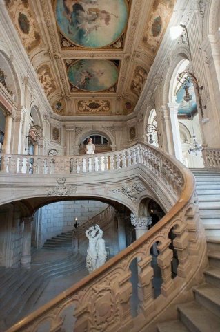 The Opera House of Paris, France.