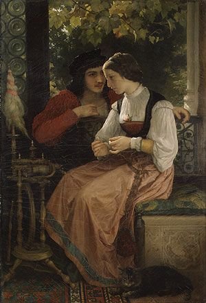 The Proposal, 1872. William-Adolphe Bouguereau (French, 1825-1905).