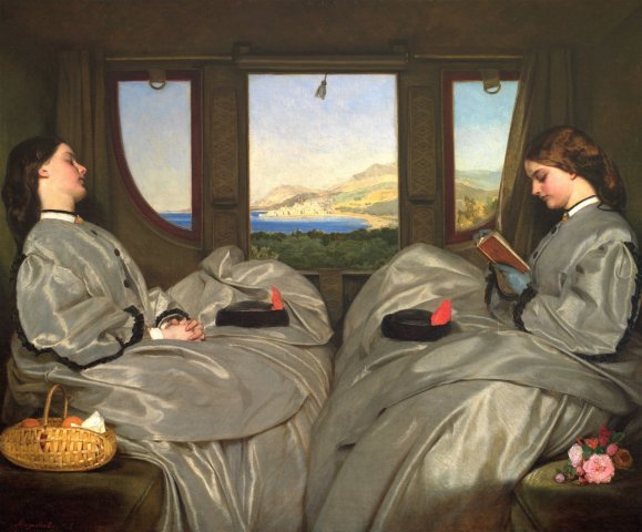 The Travelling Companions, 1862. Augustus Egg (English, 1816-1863).