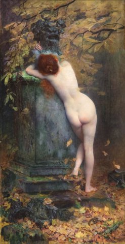The Last Dryad. Gabriel Guay (French, 1848-1923).