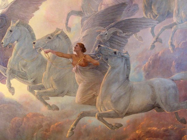 The Triumph of Time (c. 1900). John Elliott (English, 1858-1925).