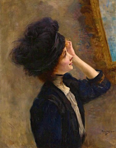 Young Lady (1909). André Brouillet (French, 1857-1914).