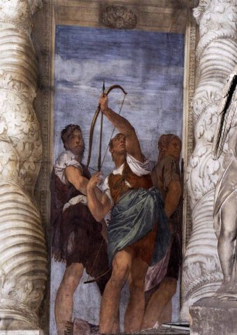 Three Archers (1558). Paolo Veronese (Italian, 1528-1588).