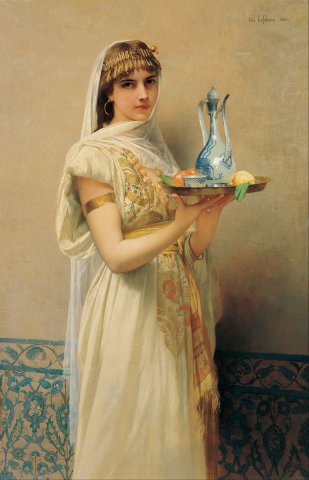 Servant, 1880. Jules Joseph Lefebvre (French, 1836-1911).